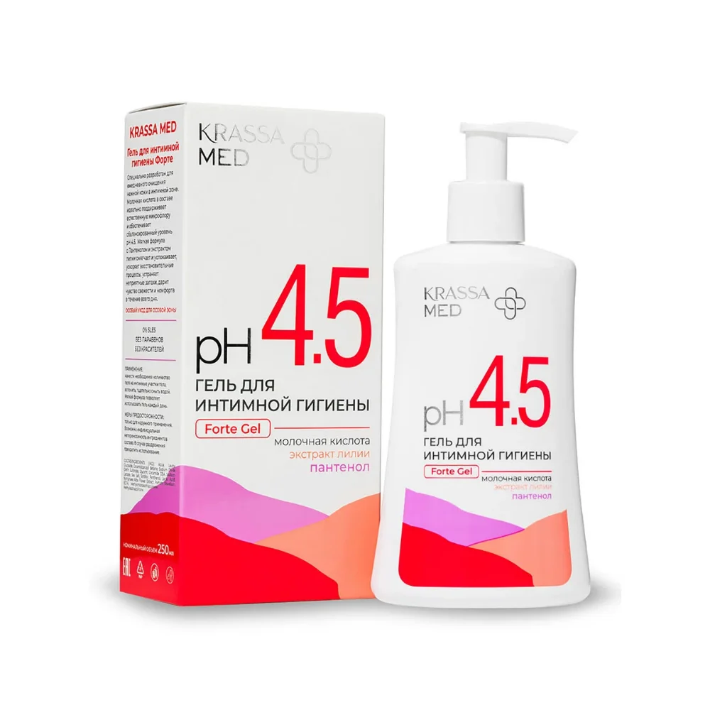 Гель для интимной гигиены Форте Krassa Med 250мл №1