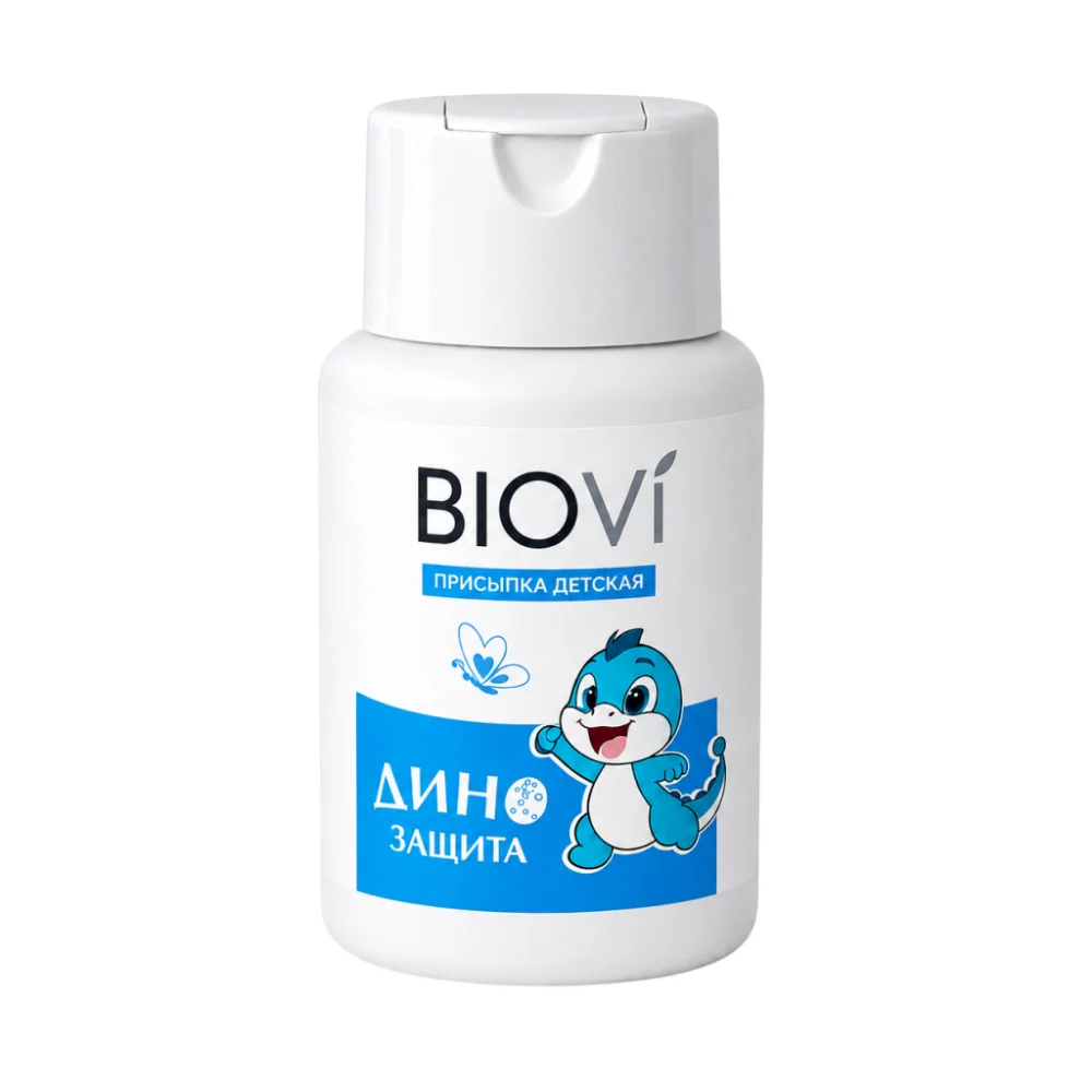 Присыпка детская Biovi "Дино Защита" 60г №1