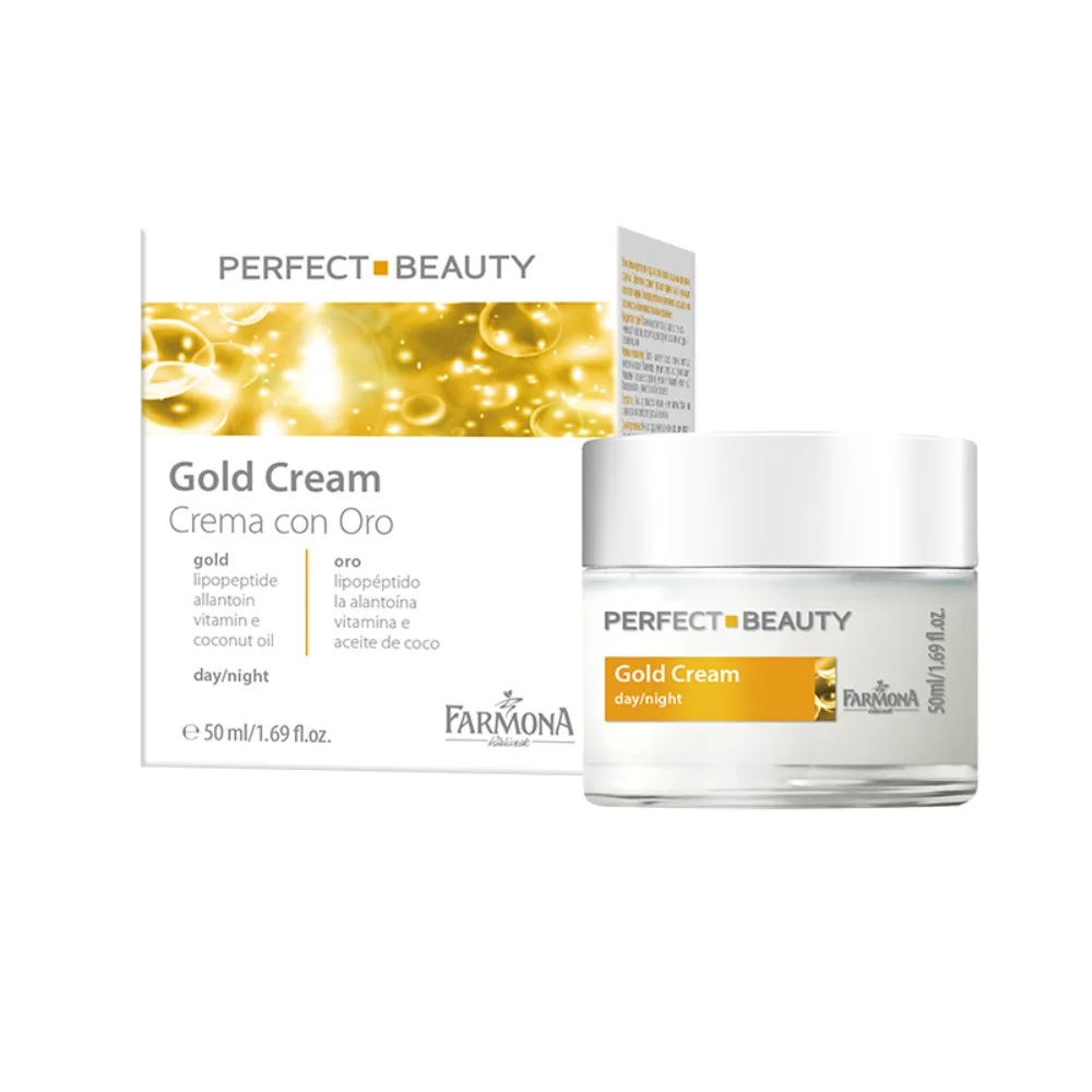 Крем Farmona Perfect Beauty с золотом (против морщин) день/ночь 50мл №1