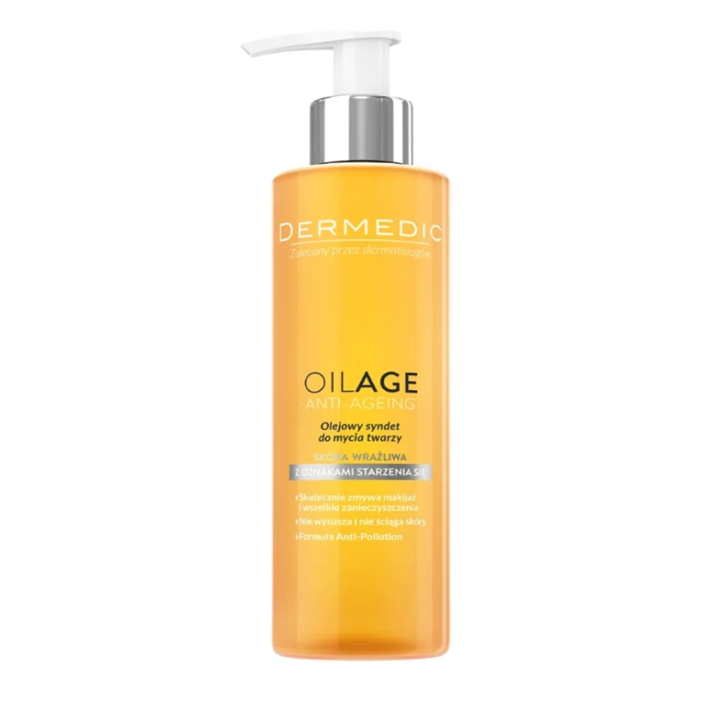 Гель-масло Dermedic Oilage для очищения (синдет) 200мл №1