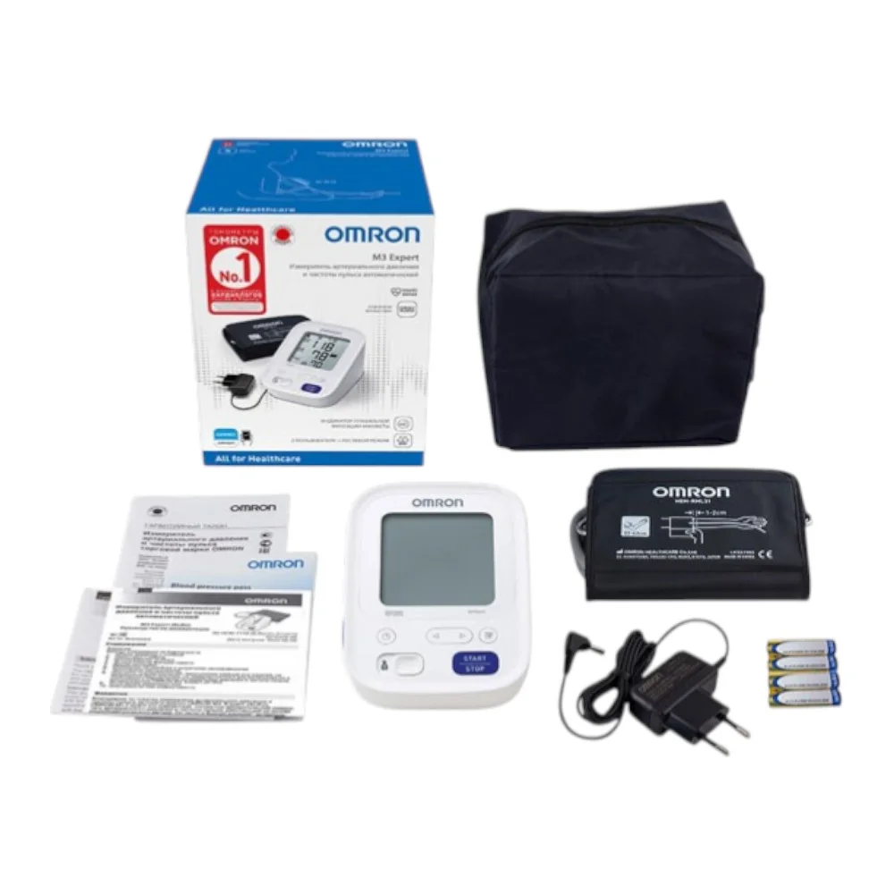 Измеритель артериальн. давления цифровой OMRON автомат. M3 Expert (HEM 7154-ALRU) №1