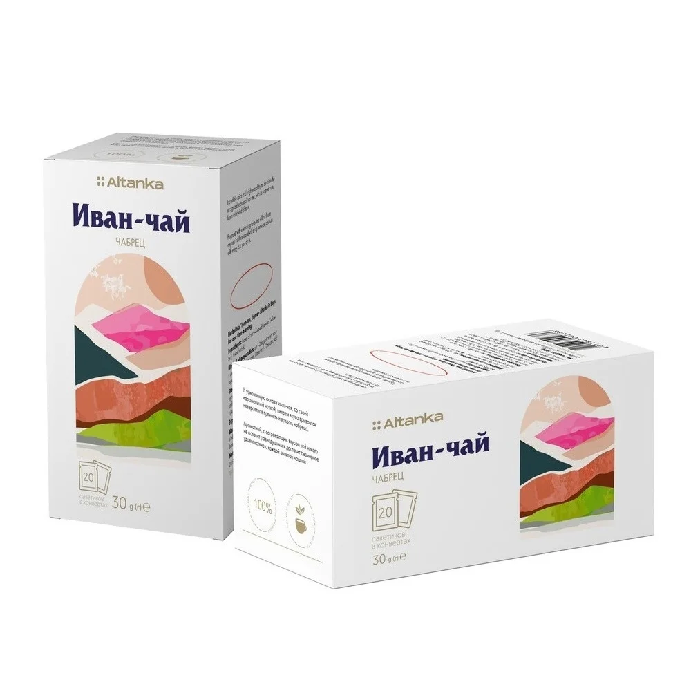 Фиточай "Иван-чай, чабрец" Altanka 1,5г фильтр-пакет №20