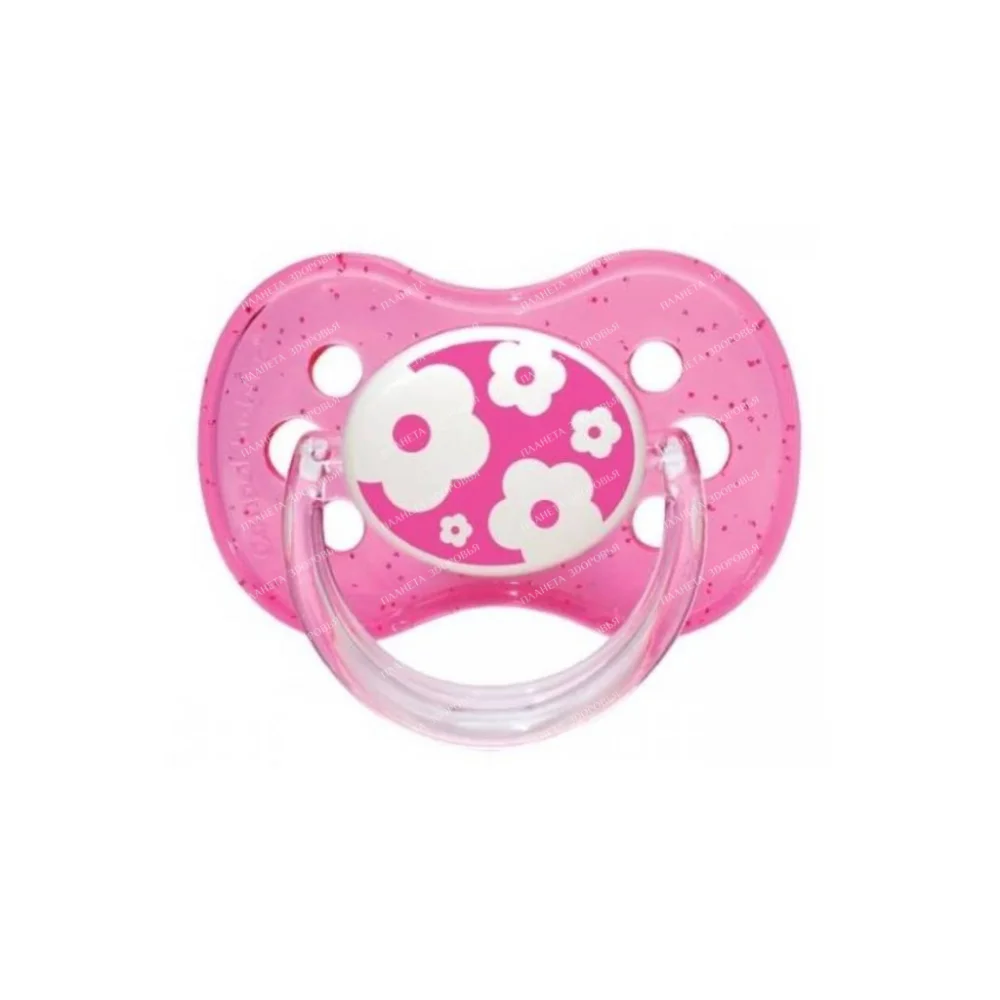 Соска-пустышка Canpol Babies круглая латексная, А (0-6 мес.), арт. 22/606 №1