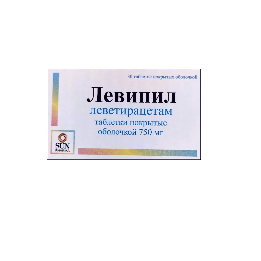 Левипил таблетки п/о 750мг упаковка №30