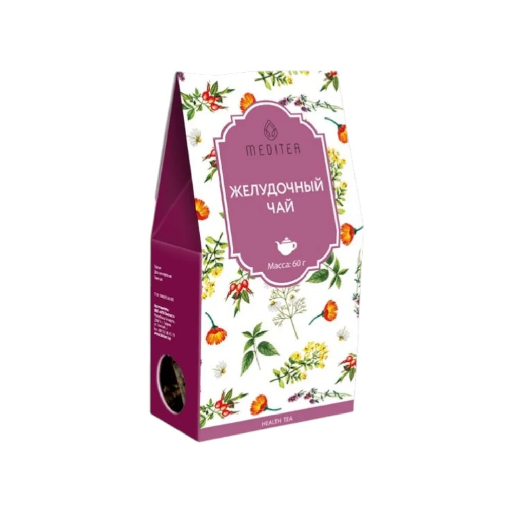 Фиточай "Желудочный чай" БАД 60г упаковка №1