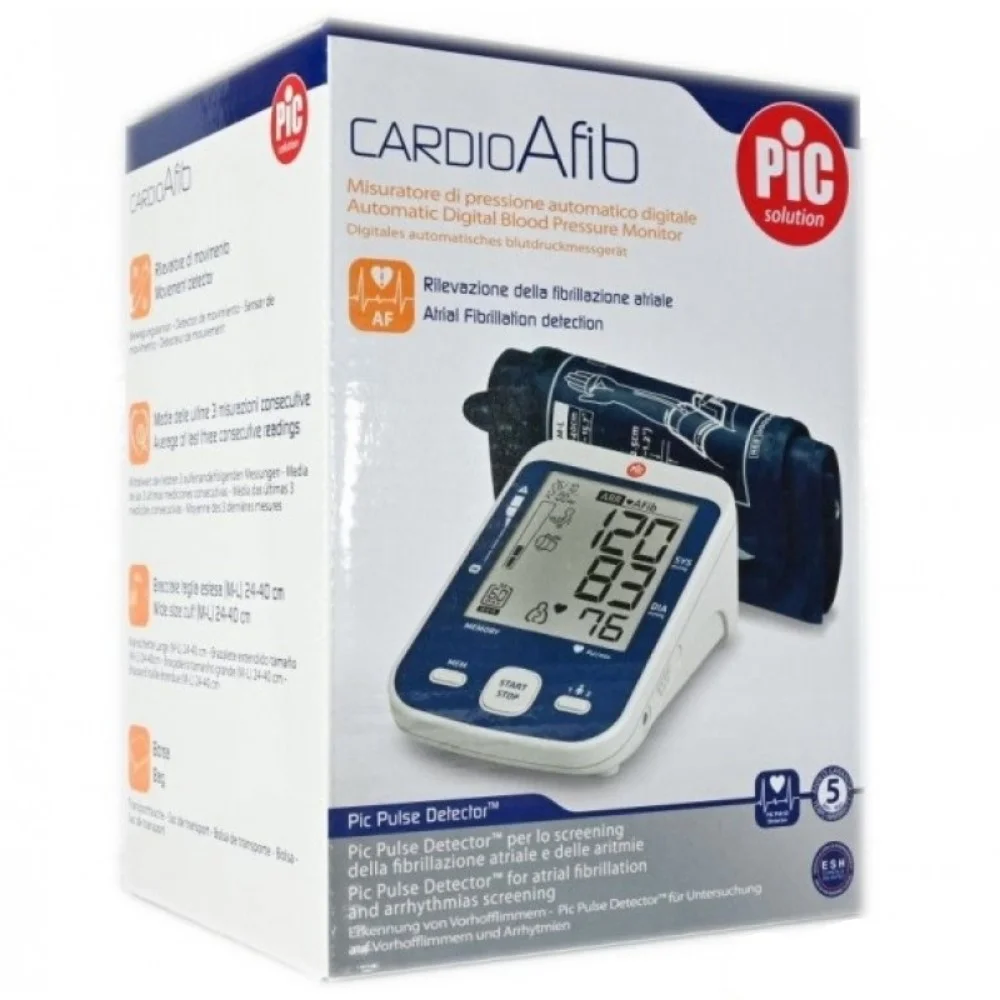 Измеритель артериальн. давления цифровой (сфигмоманометр) PIC Solution CARDIOAfib автомат, на плечо №1
