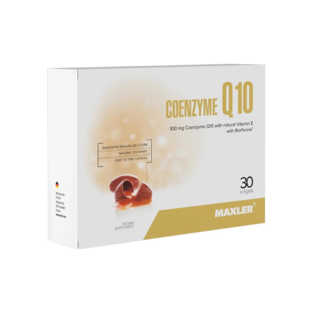 Макслер "Коэнзим Q10" БАД капсулы 0,503г упаковка №30