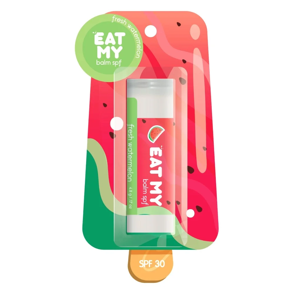 Бальзам для губ EAT MY с SPF 30 "Свежий арбуз" №1