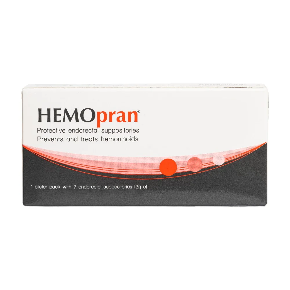 Hemopran свечи ректальные упаковка №7