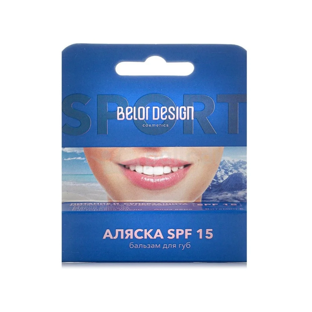 Бальзам для губ Аляска спорт SPF 15 4,4г №1