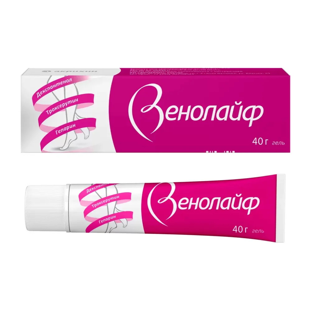 Венолайф гель для наруж. прим. 40г туба №1
