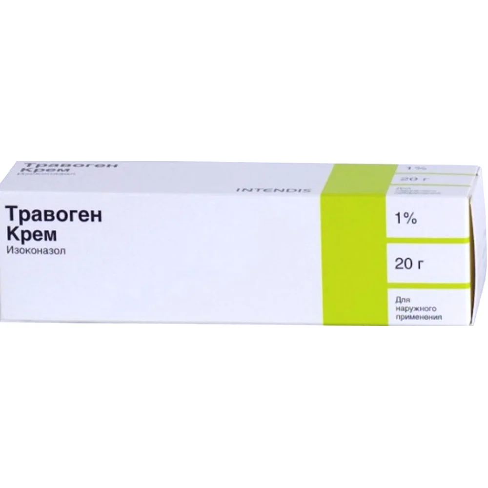 Травоген крем 1% 20г туба №1
