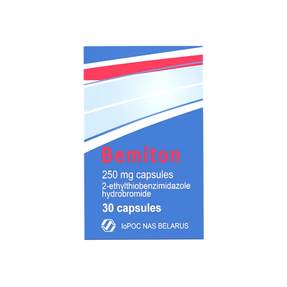 Бемитон капсулы 250мг контейнер №30