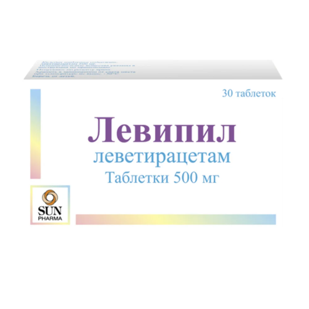 Левипил таблетки п/о 500мг упаковка №30