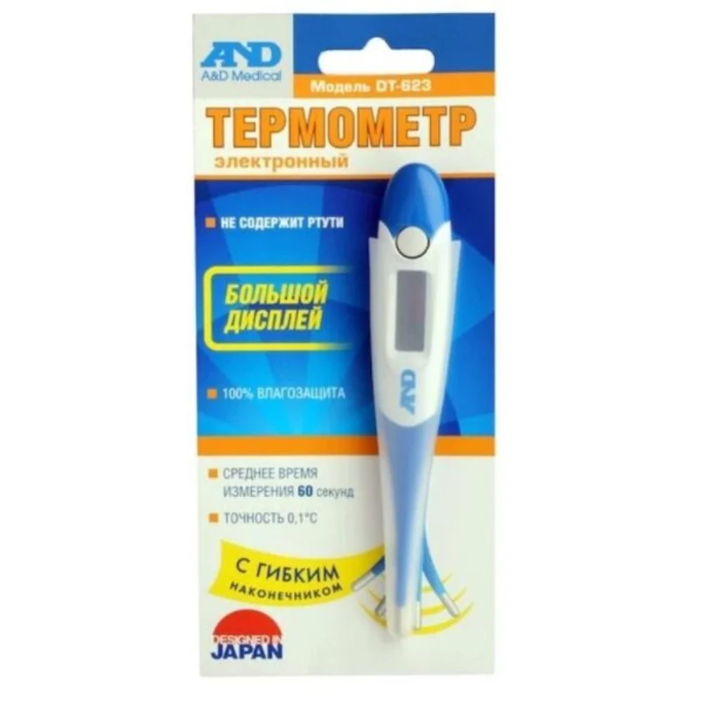 Термометр электронный A & D модель DT-623 №1