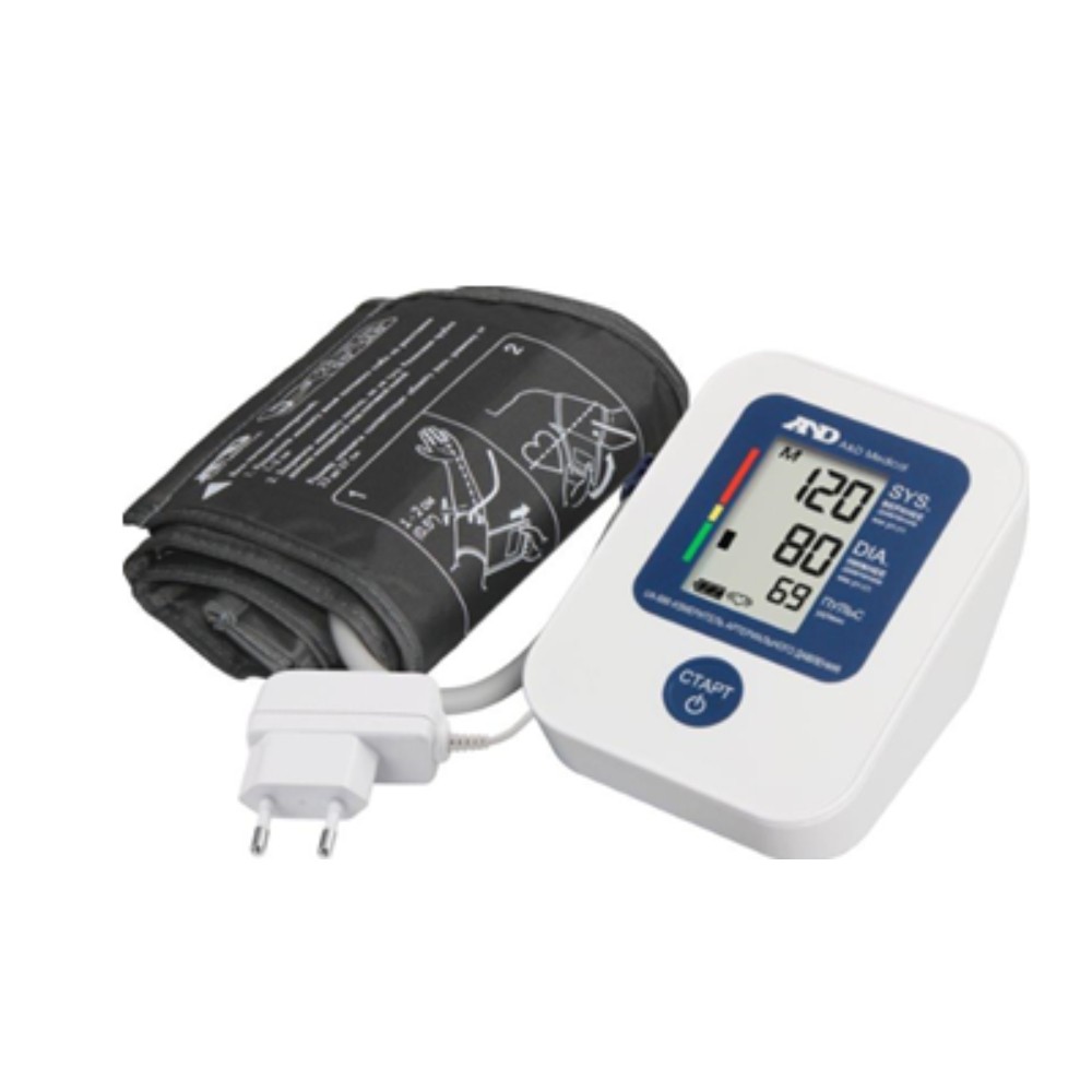 Измеритель артериальн. давления цифровой A & D автомат. UA-888 на плечо с адаптером, манжета 22-32см стандартная №1