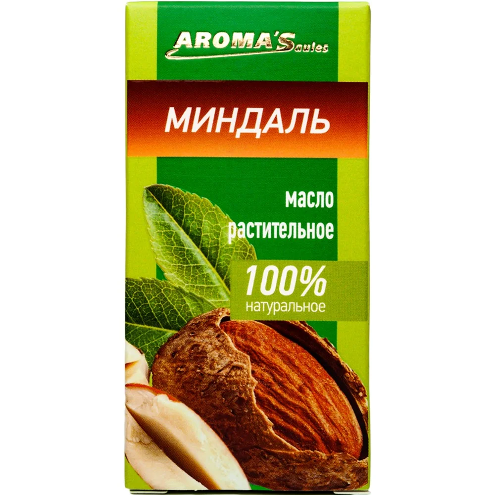 Масло растительное косметическое миндаль 30мл флакон №1