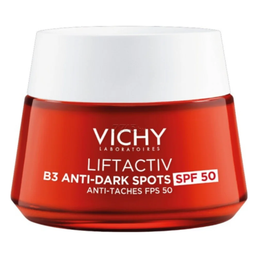 Крем Vichy "Liftactiv" с витамином В3 против пигментации SPF 50 дневной 50мл №1