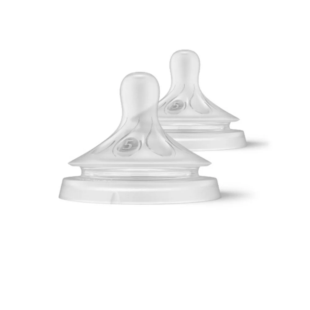 Соска Avent Natural Response силиконовая 6 мес.+, поток 5/6, SCY965/02, 87305 №2