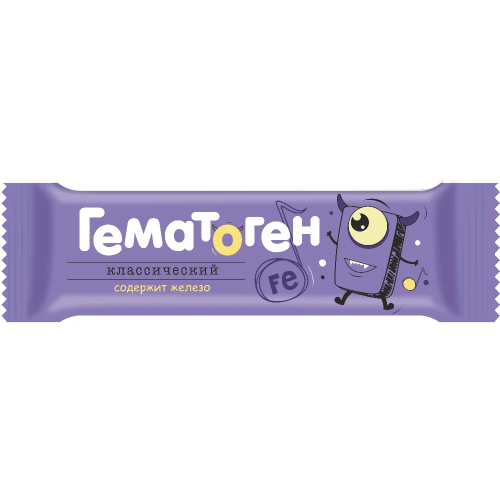 Гематоген классический -специализированный продукт для диетического профилакт. питания 30г №1