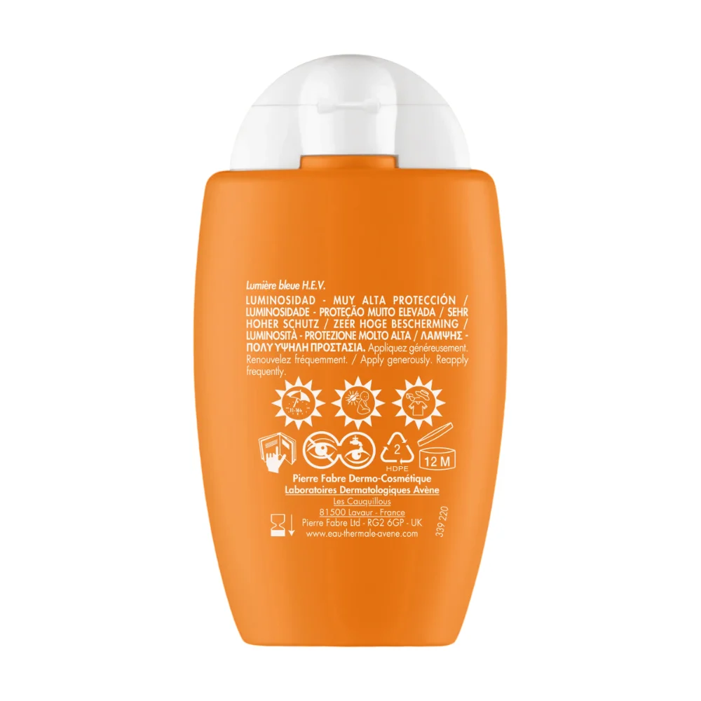 Флюид AVENE солнцезащитный ультралегкий придающий сияние SPF 50+ 50мл №1