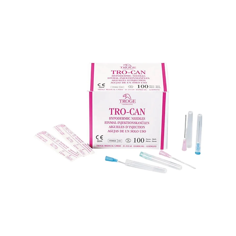 Игла гиподермальная Tro-Can 23G стерильн. 0,6мм 25мм №100