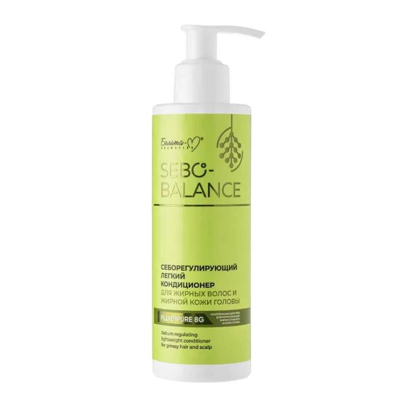 Кондиционер Sebo-Balance себорегулирующий легкий для жирных волос и жирной кожи головы 190г №1
