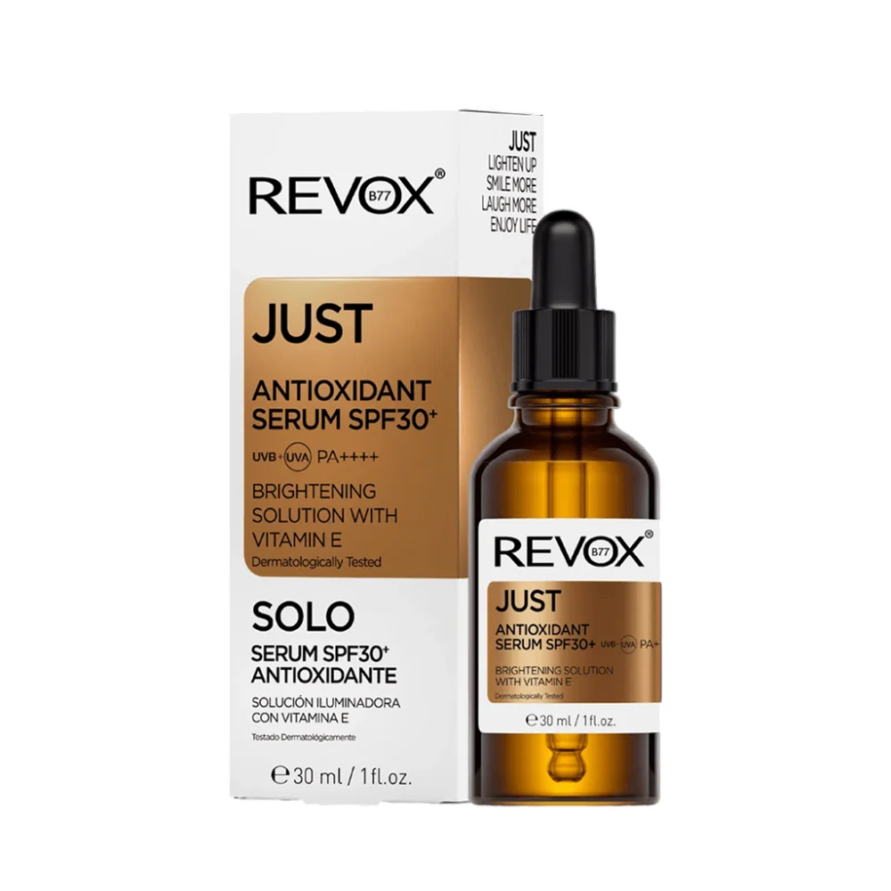 Сыворотка для лица Revox B77 Just Antioxidant Serum SPF30+ антиоксидантная солнцезащитная 30мл №1