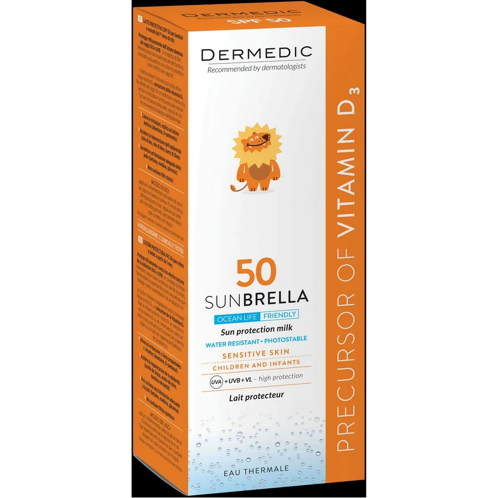 Молочко солнцезащитное Dermedic Sunbrella Baby для детей SPF 50 100мл №1