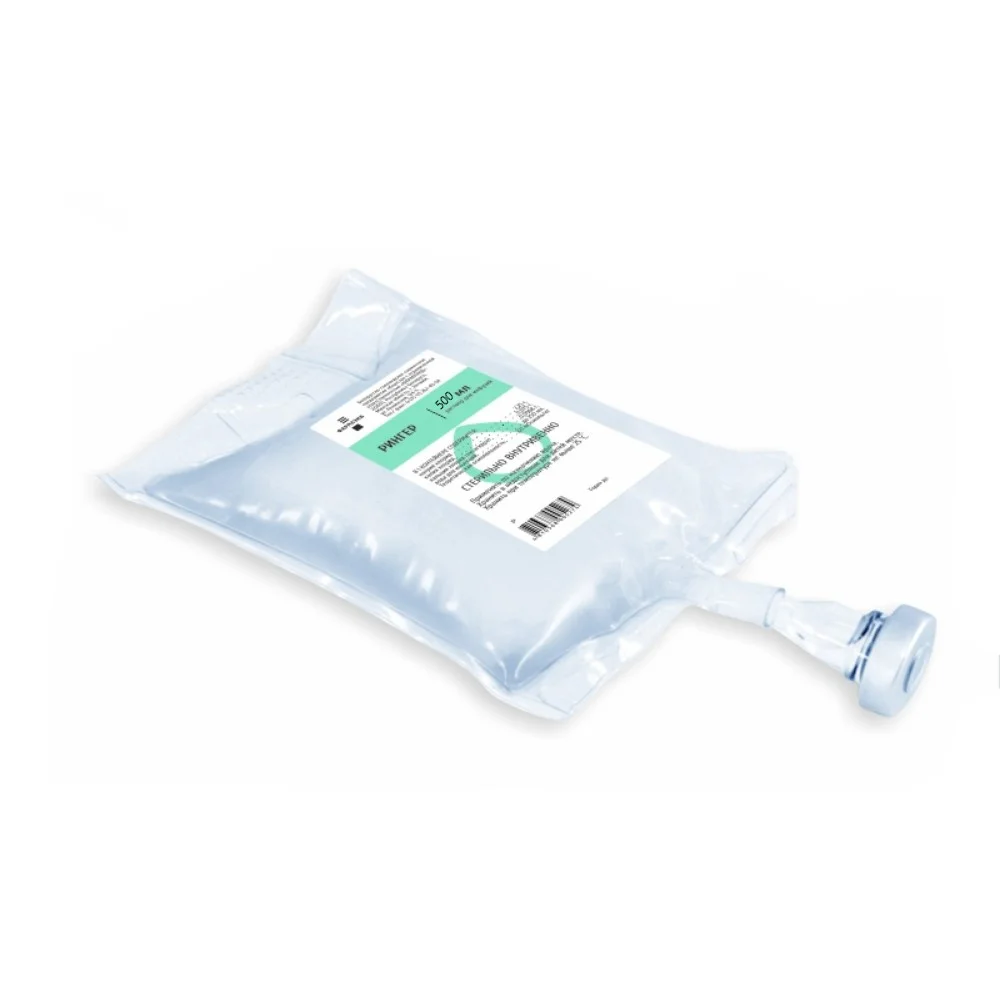 Рингер р-р для инфузий 500мл полимерный контейнер №1