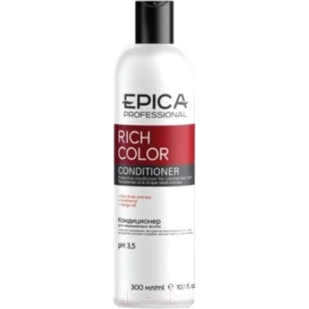 Кондиционер EPICA Professional Rich Color для окраш. волос с маслом акадамии и экстрактом виноградных косточек 300мл №1