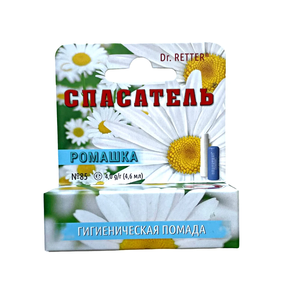 Помада гигиеническая "Спасатель" ромашка 4,6мл №1