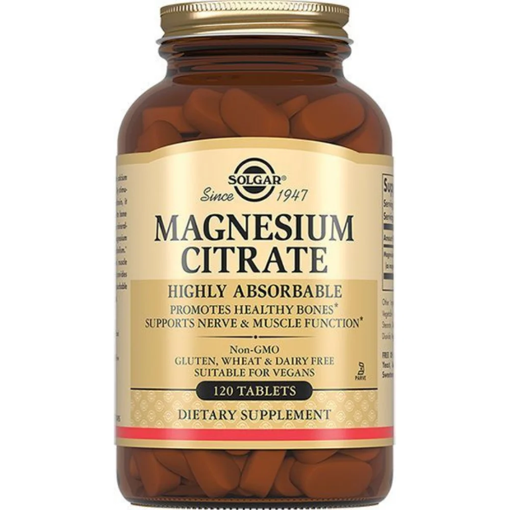 Цитрат магния "Solgar" БАД таблетки флакон №120