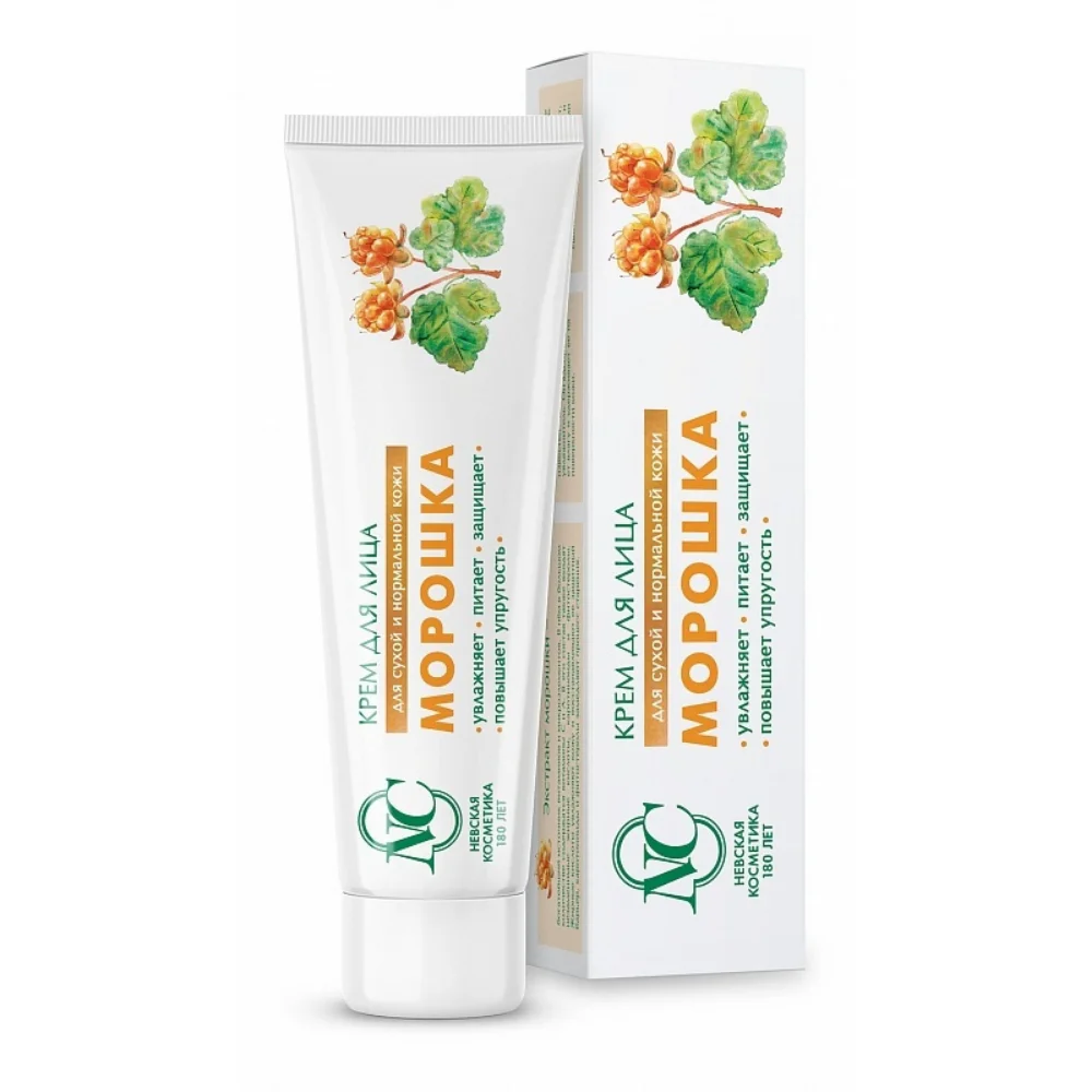 Крем для лица "Невская Косметика Морошка" для сухой и норм. кожи 40мл №1