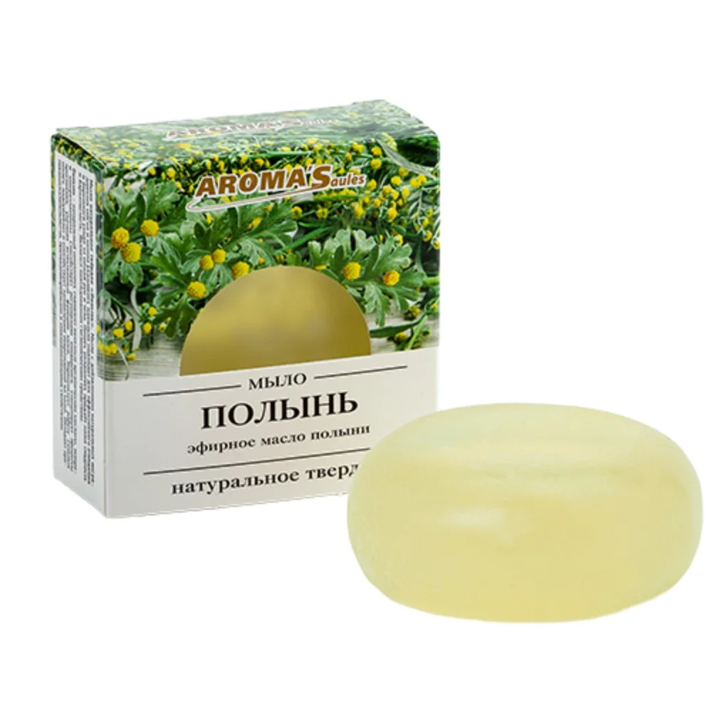 Мыло твердое натуральное "Полынь" 85г №1