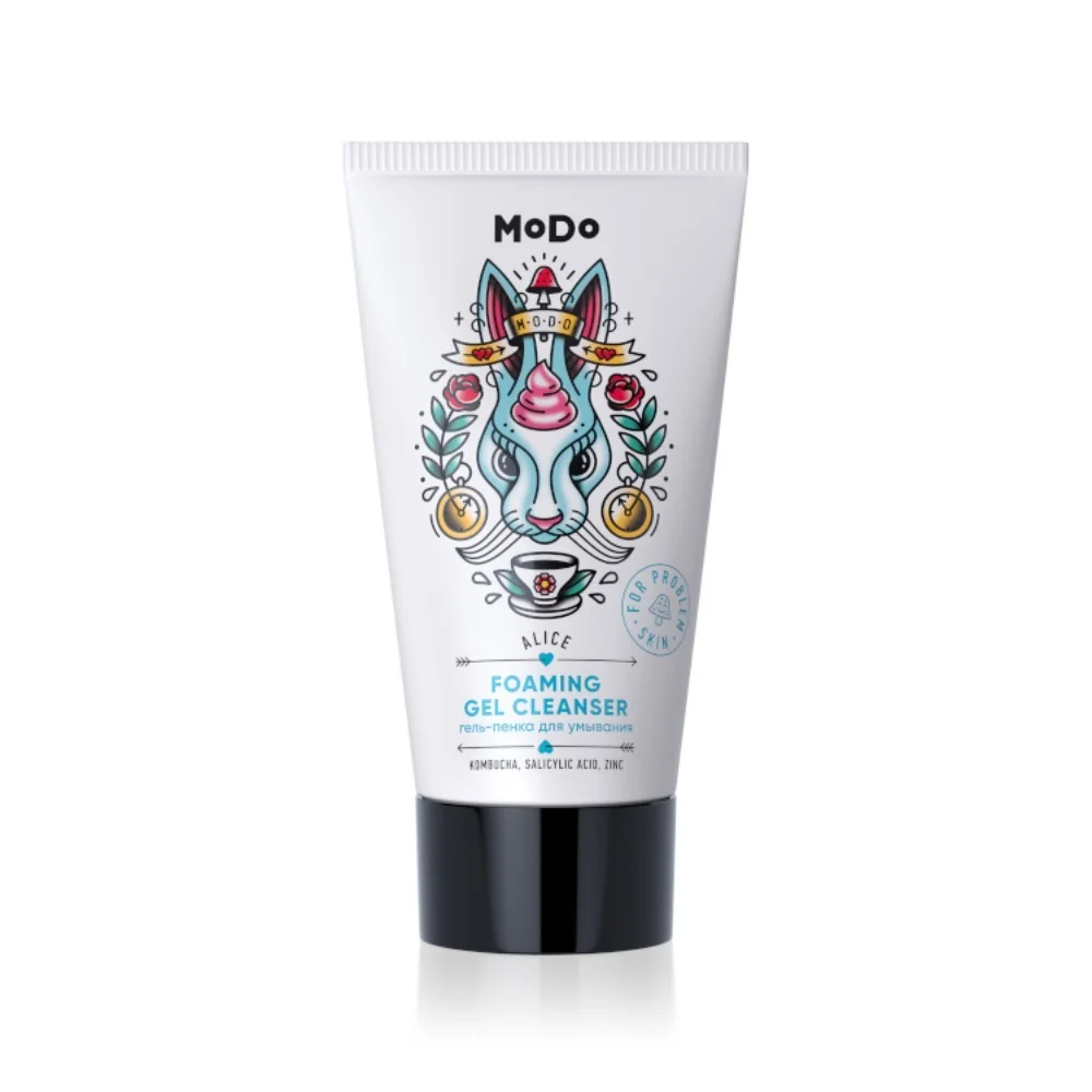 Гель-пенка для умывания Modo Alice для пробл. кожи 150г №1