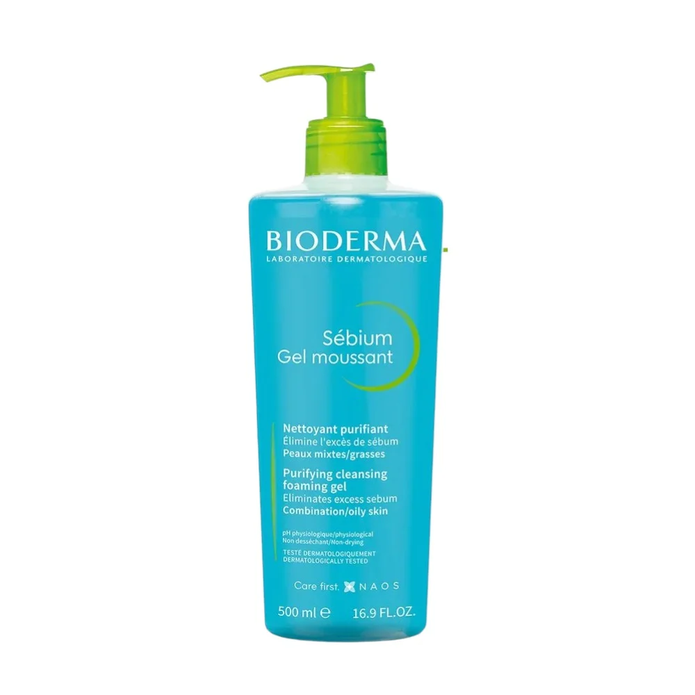 Гель BIODERMA Себиум очищающий/Sebium Gel Moussant 500мл флакон с помпой №1