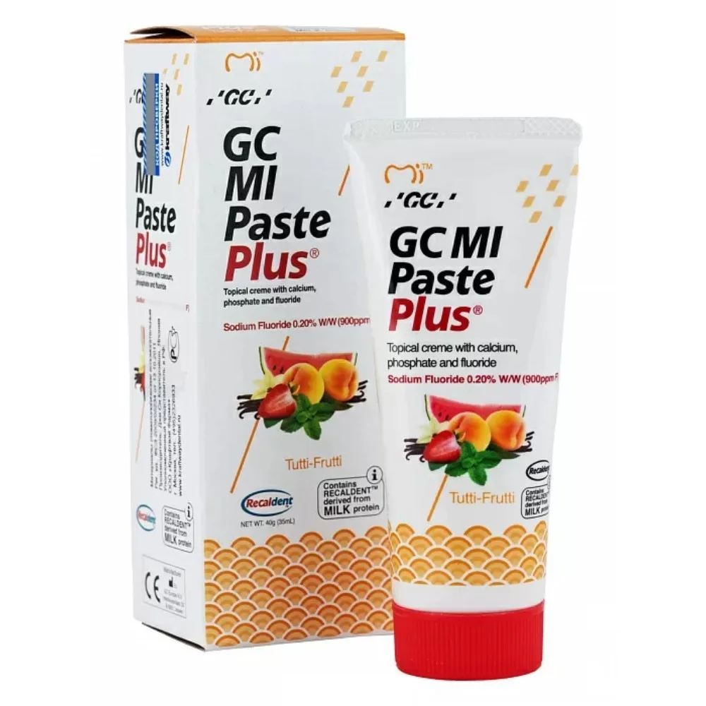 Крем GC MI Paste Plus для гигиены полости рта вкус фруктовый 40г №1