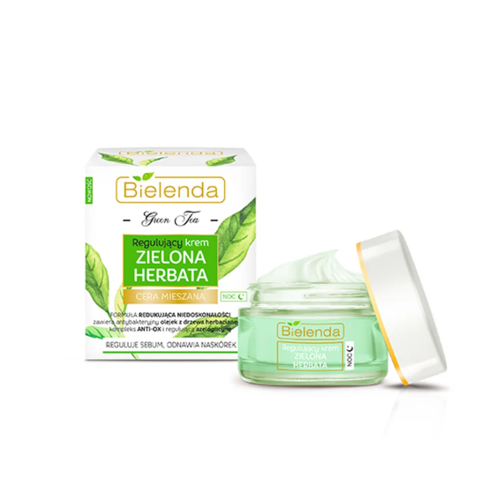 Крем Bielenda Зеленый чай регулирующий ночной 50мл №1
