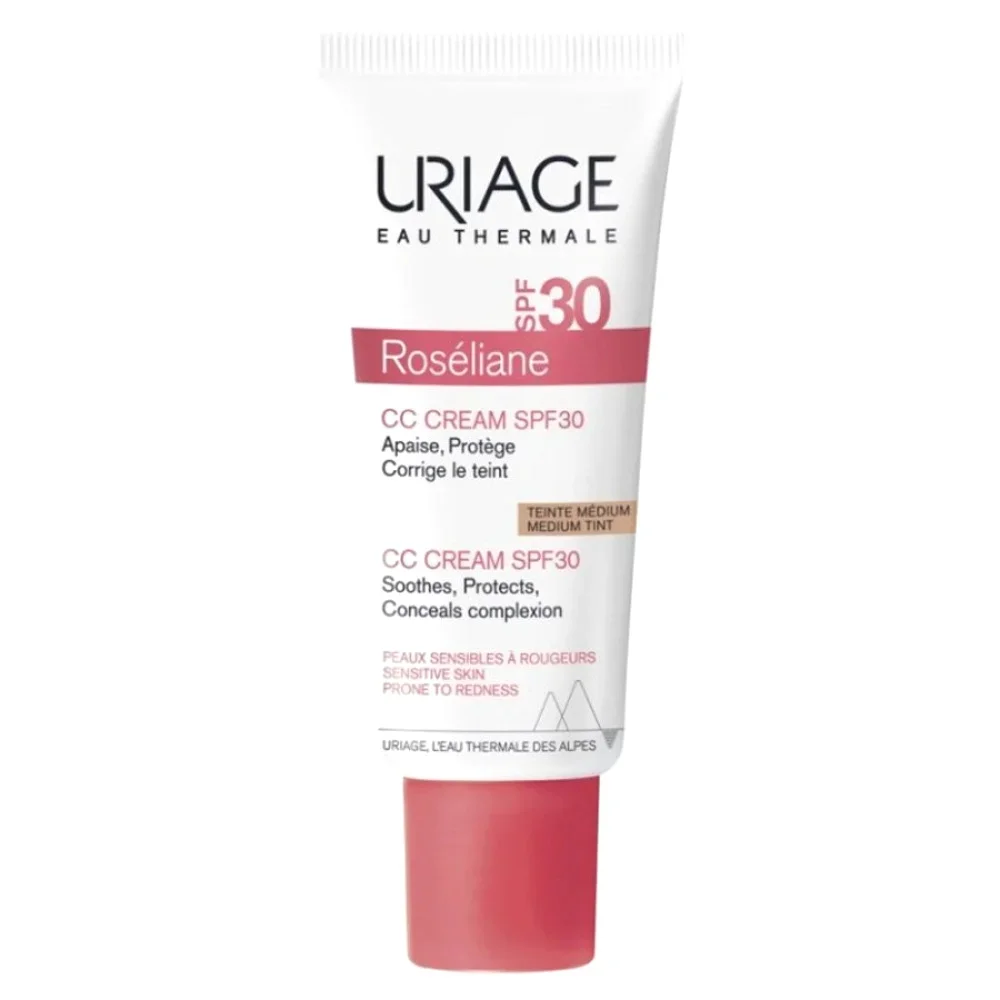 Крем URIAGE Розельян СС против покраснений/Roseliane CC Cream SPF 30 тон Medium 40мл №1