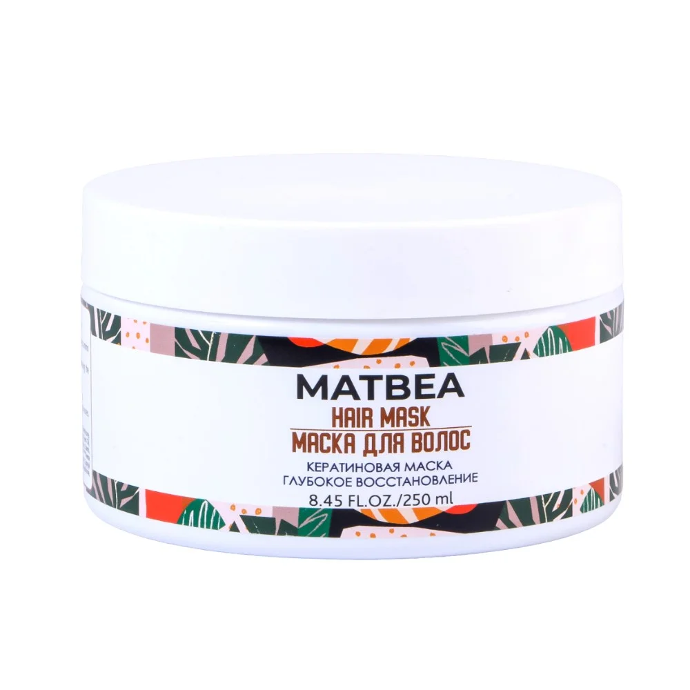 Маска кератиновая глубокое восстановление 250мл №1