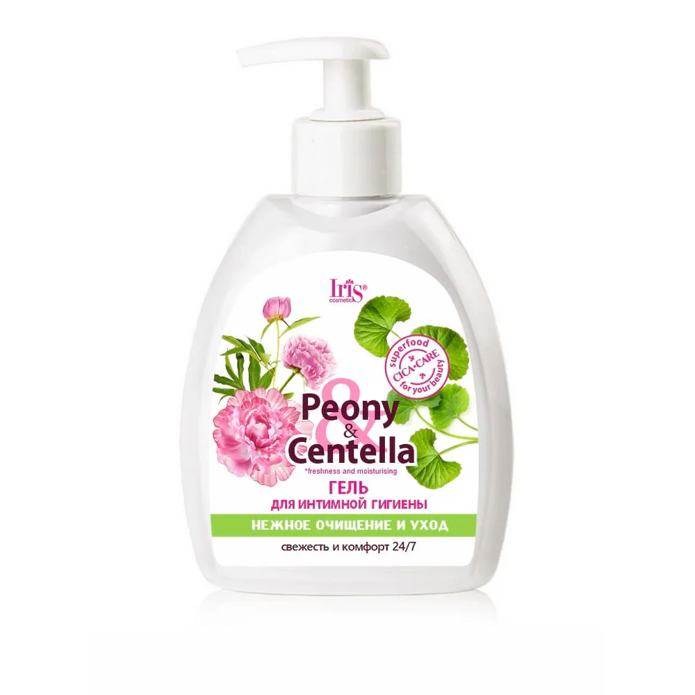 Гель для интимной гигиены Peony & Centella нежное очищение и уход 300мл флакон №1