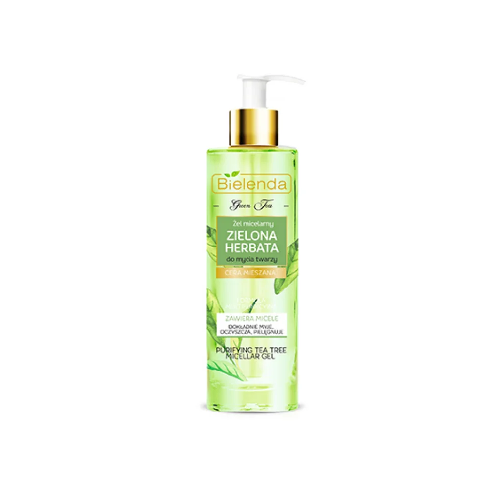 Гель для умывания Bielenda Зеленый чай мицеллярный 200г №1