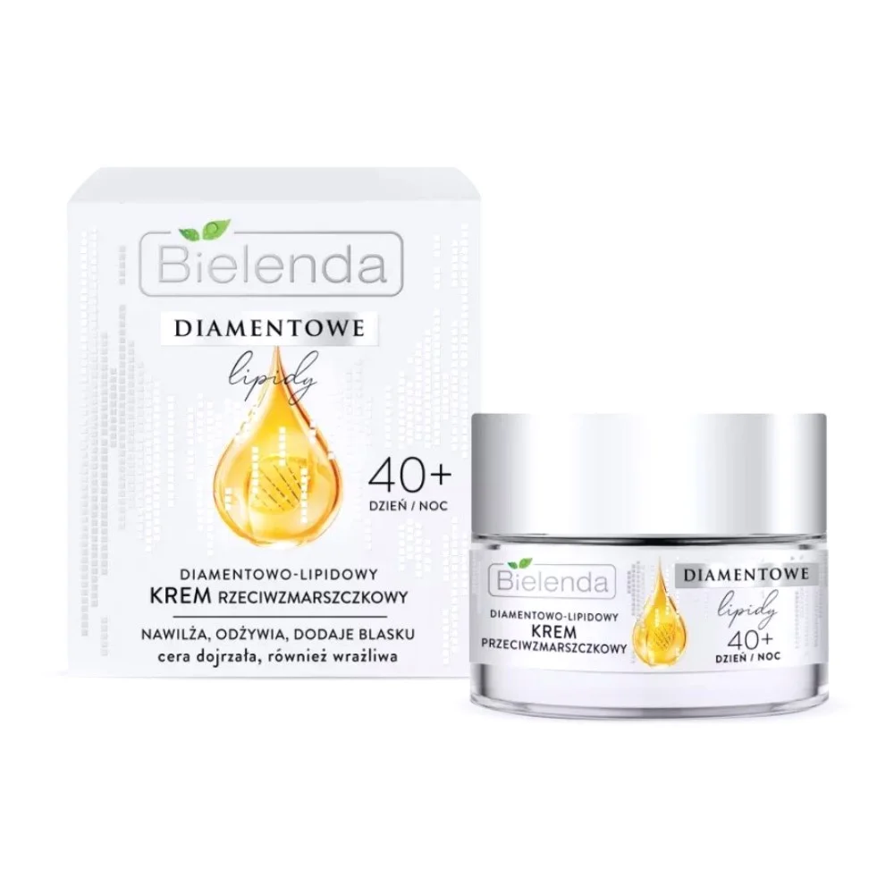 Крем Bielenda Diamond Lipids алмазно-липидный против морщин 40+ 50мл №1