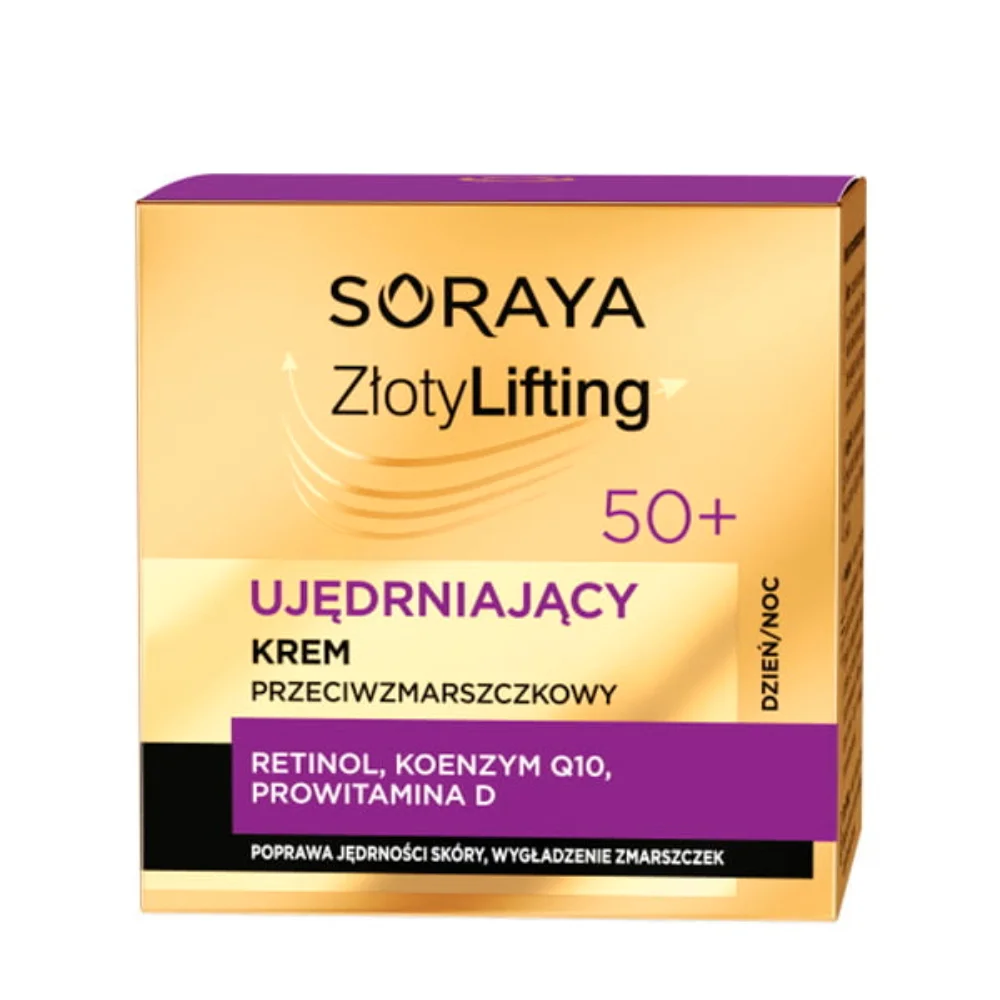 Крем Soraya Gold Lifting укрепляющий против морщин 50+ 50мл №1