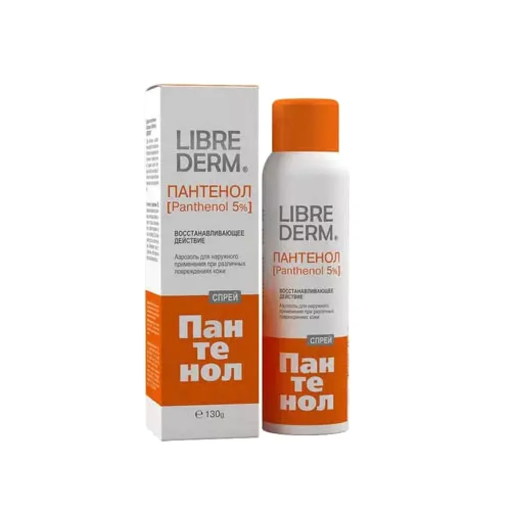Пантенол 5% спрей т.м. "Librederm" 130г №1