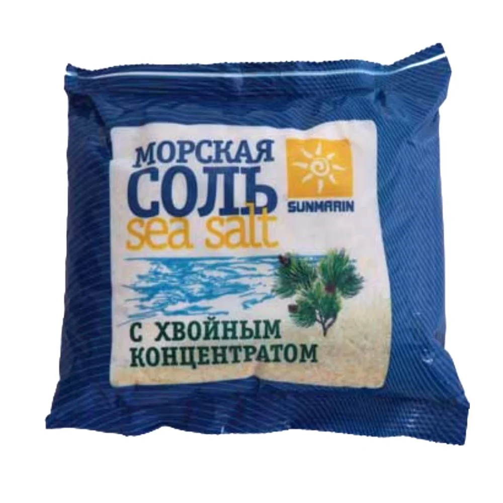 Соль для ванн "Морская" хвойный концентрат 1кг №1