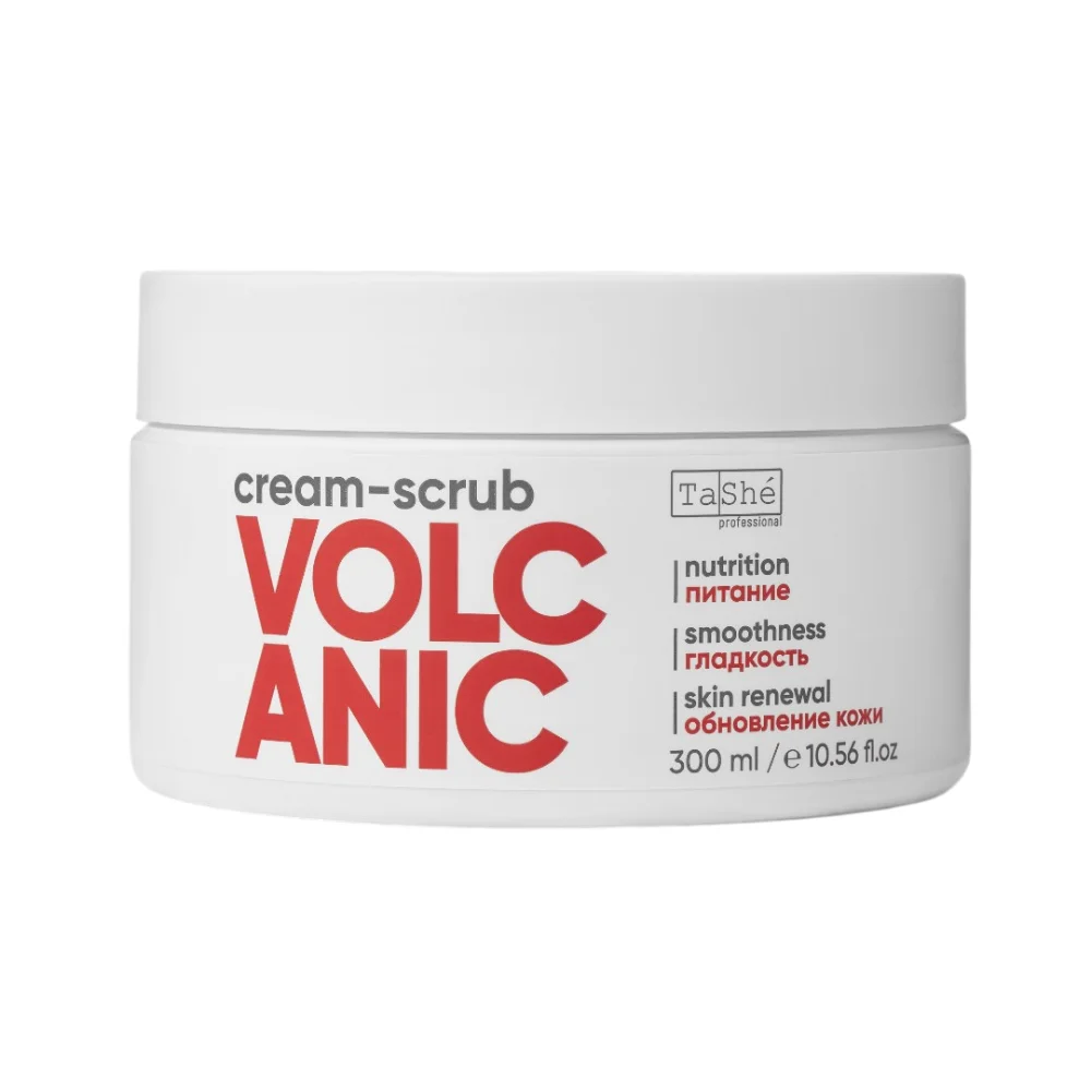 Крем-скраб для тела Tashe professional "Smoothing volcanic cream-scrub" 300мл №1