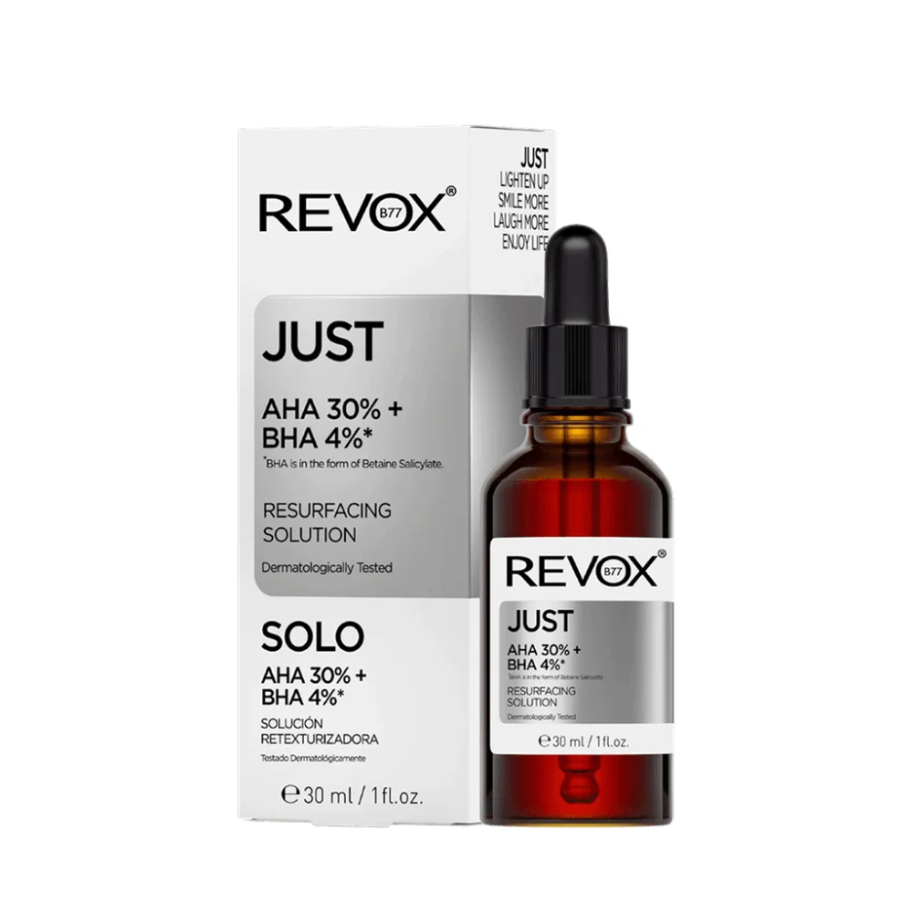 Пилинг для лица Revox B77 Just AHA 30% + BHA 4% кислотный 30мл №1