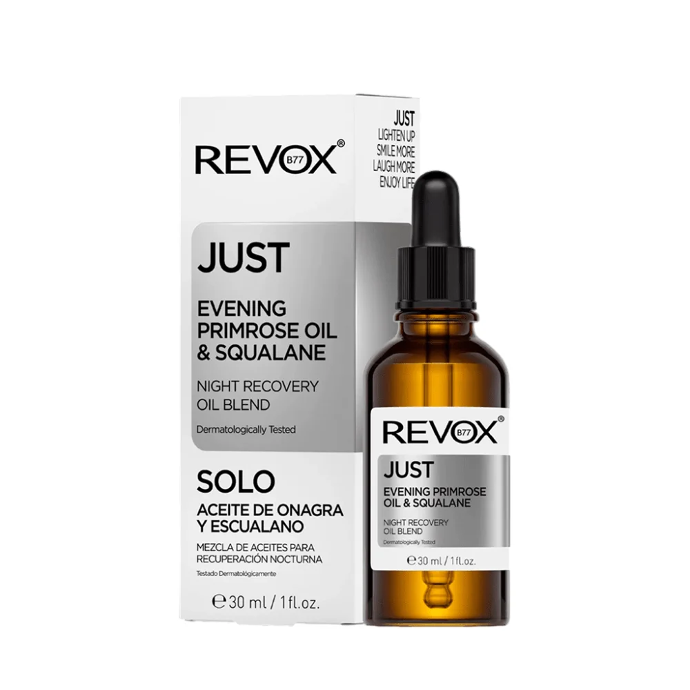 Смесь масел Revox B77 Just Evening Primrose Oil & Squalane восстанавливающая, ночь 30мл №1